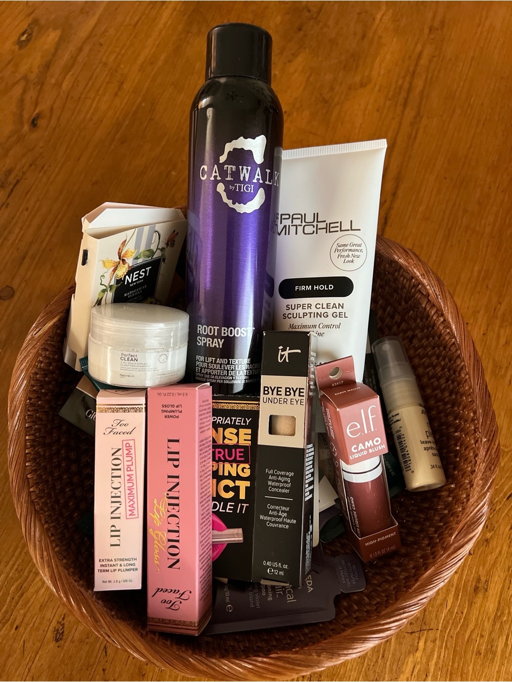 Basket of Fun! Too Faced, Catwalk, Giorgio Armani, Aveda, & More